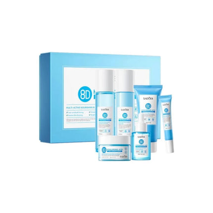Set Skincare Acido Hialuronico 8D  Kit Cuidado Facial