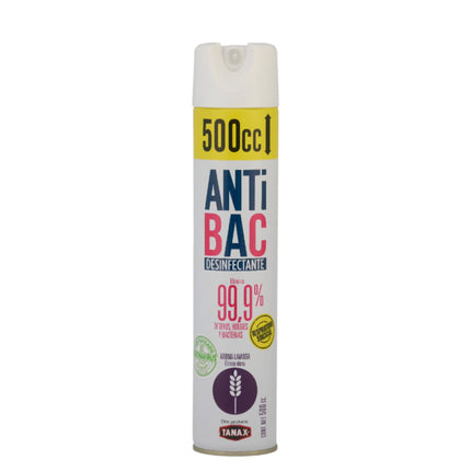 Desinfectante Aerosol Aroma Lavanda Lata, 500 ml