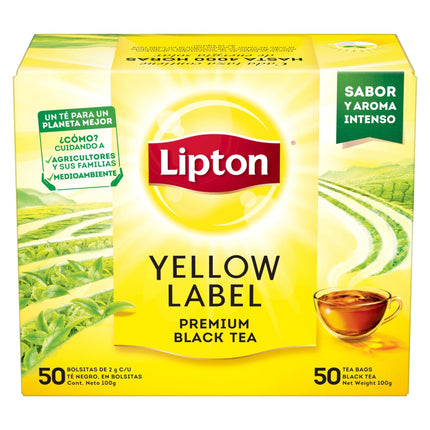 Té Negro Yellow Label Caja