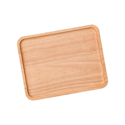 Plato Para Servir De Madera, Tabla De Quesos, Plato De Comida Para Centro De Mesa Otomano, Baño, 33cm X 27cm
