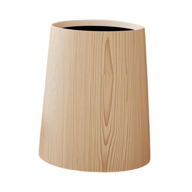 Papelera Doméstica Moderna, Papelera Para Papel Higiénico, Para Entrada, Oficina, Baño, Madera L