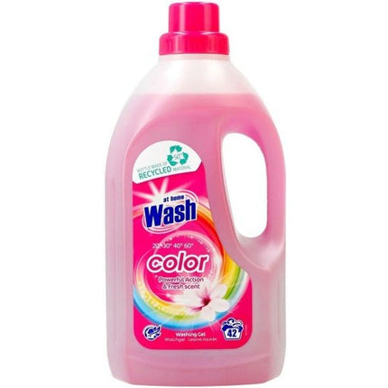 Detergente Líquido Ropa Color At Home 1,5 L | Apishop.cl
