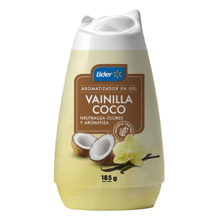 Aromatizante Ambiental Gel Vainilla Coco Cono, 185 g