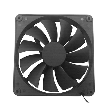 Ventilador De 12V Y 24V, Ventilador De Ventilación De Corriente Directa Multiusos, Práctico Ventilador De Refrigeración De CC, 140x40x25cm