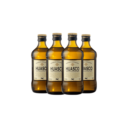 Aceite Oliva Extra Virgen Huasco 4 x 500 ml