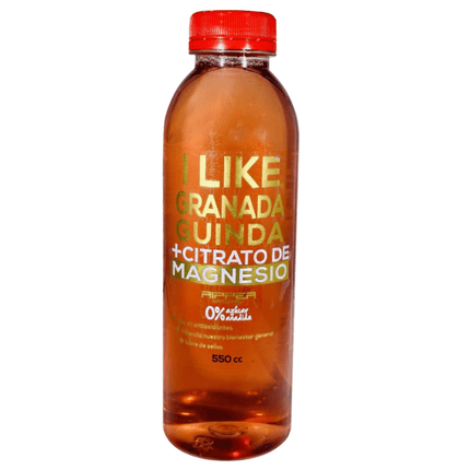Jugo Natural Granada Guinda + Citrato de Magnesio 550cc