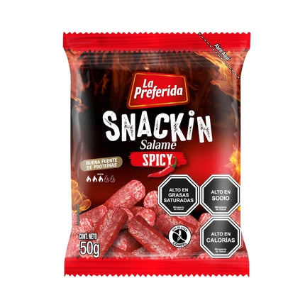 Snackin Salame Spicy, 50 g