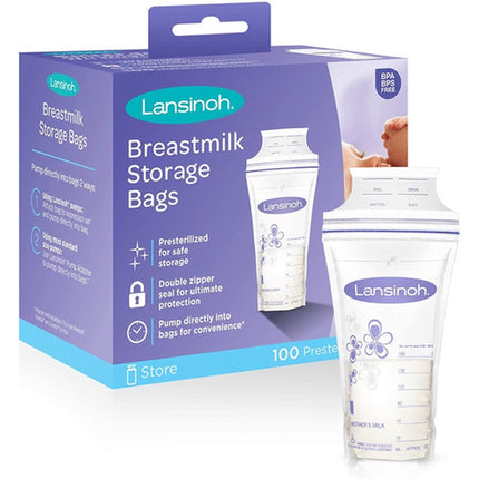 Bolsa Almacenamiento Leche Materna 100u