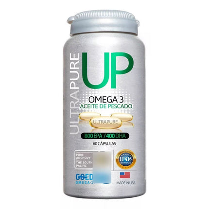Omega 3 Up Ultra Pure 800 Epa/ 400 Dha 60 Cápsulas