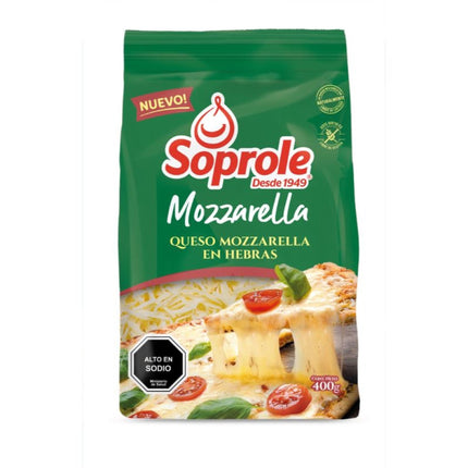 Queso Mozzarella Hebras, 400 g