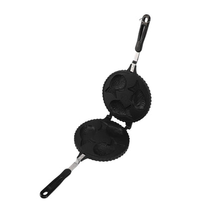 Taiyaki Pan Antiadherente Para Hornear Doble Pan Cocina Para Hornear Para Café Oficina Dormitorio