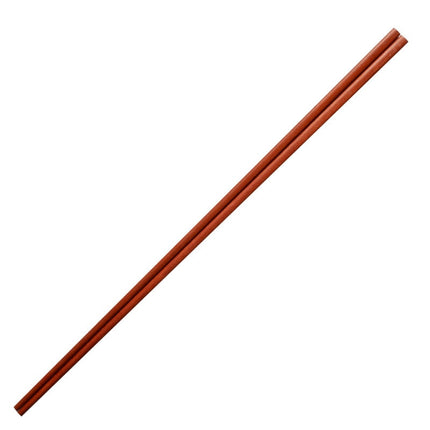XmhyTop 2 Pares Palillos de Madera Reutilizables para Lavavajillas, Hecho a Mano con Madera y Natural, Saludables para Cocinar, Restaurantes y Fideos, 25cm , Rojo