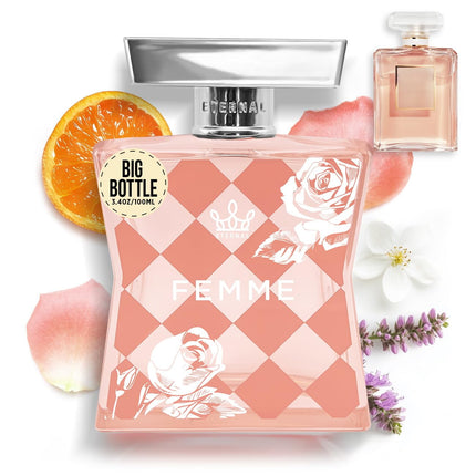 Perfume Eternal Fragrance Femme 100 ml EDP vegano de larga duración