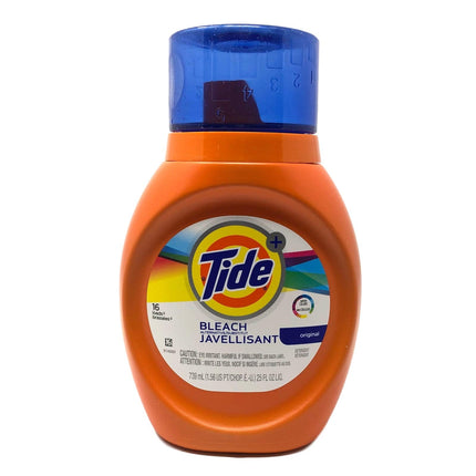 Detergente líquido para ropa Tide Original con blanqueador alternativo 739 ml