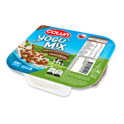 Yoghurt+Cereal Yogumix Sabor Vainilla + Cereal Chocolate, 140 g | Apishop
