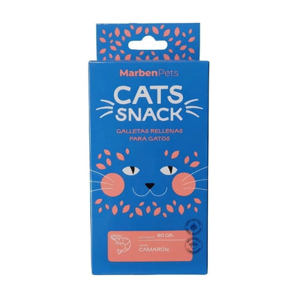 Galletas Rellenas Cats Snack Camarón 80 Grs.