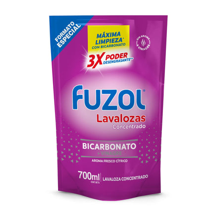 Lavalozas líquido Vinagre con Bicarbonato, 700 ml