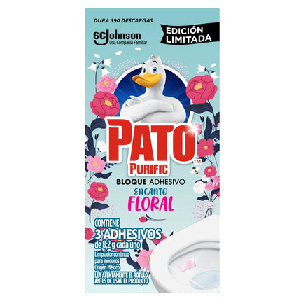 Limpiador Baño Adehsivo Encanto Floral Pastillas, 24,6 g