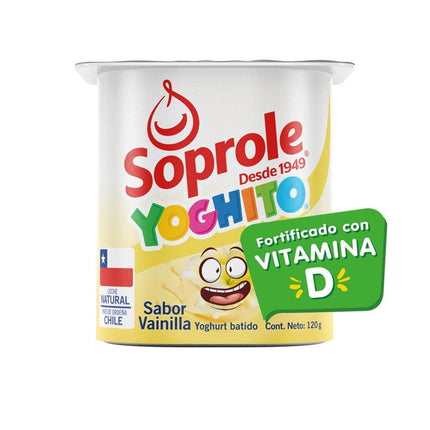 Yoghurt Batido  Sabor Vainilla, 120 g | Apishop