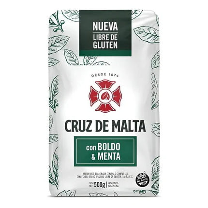 CRUZ DE MALTA BOLDO MENTA SIN GLUTEN 500g