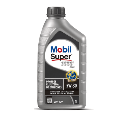 Aceite Motor Mobil 5W30 Super 3000 SAE 1 litro
