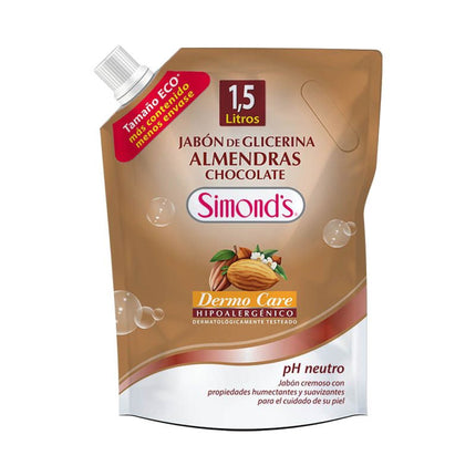 Jabón Simond’s Dermo Almendras Chocolate Doypack