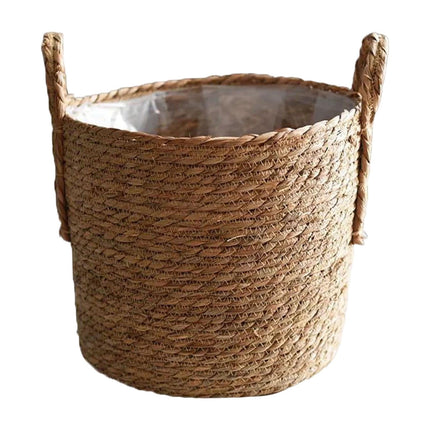 Cesta De Flores Cesta De Almacenamiento Rústica Cesta De Dulces Para Dormitorio Sala De Estar 25 Cm X 20 Cm