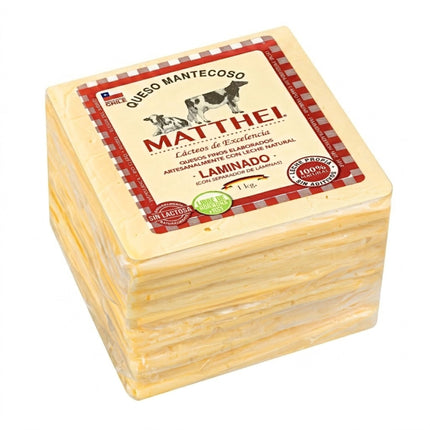 Queso laminado mantecoso, 1 Kg