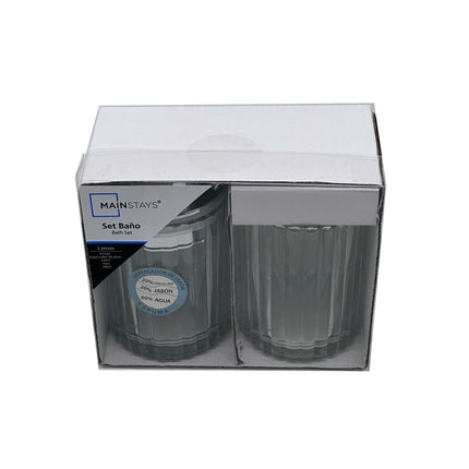 Set 2 Dispensador Espuma 230ml Vidrio
