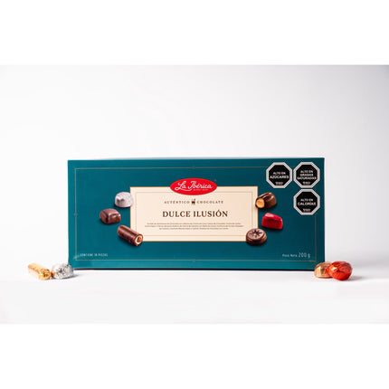 Caja De Bombones De Chocolate Dulce Ilusión 200g La Ibérica