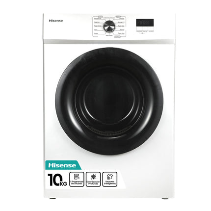 Secadora de ventilación DV1W1001UW 10KG Hisense Blanco