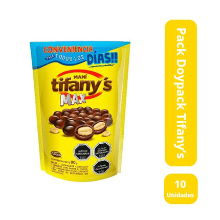Pack 10 Maní Tifany´s 90 g