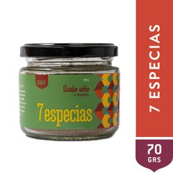 7 Especias Suk Frasco 70 g - Suk | Apishop