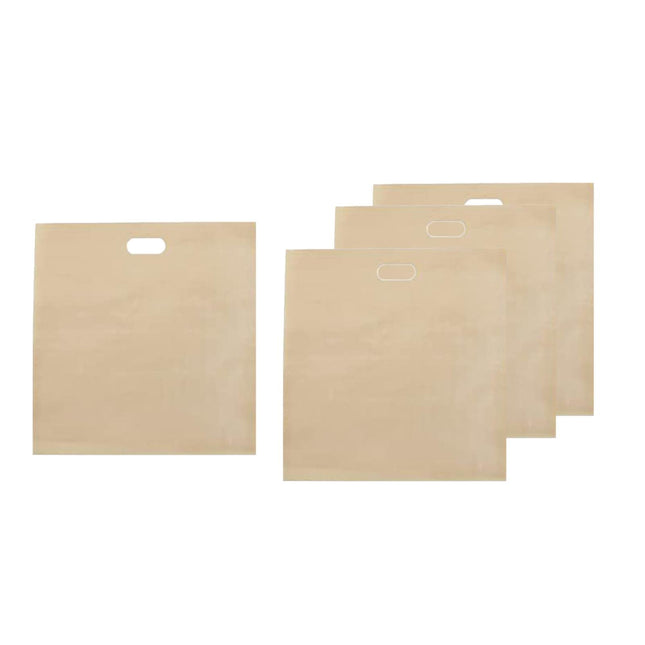 Bolsas Reutilizables Para Tostadora Bolsas Antiadherentes Para Sándwich Tostado Para Pan Pizza Snacks 16x18cm 4uds