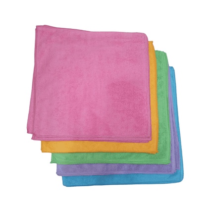 Pack 5 Paños Microfibra 38x38 Ultra Absorbente