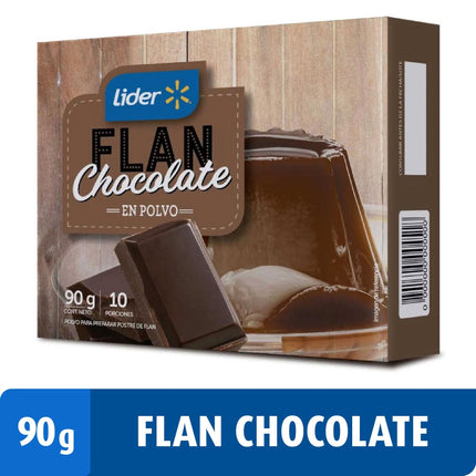 Flan Sabor Chocolate, 90 g - | Apishop