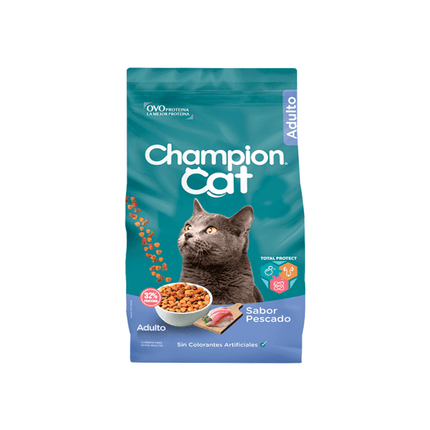 Alimento Champion Cat Adulto Pescado 20 kg.