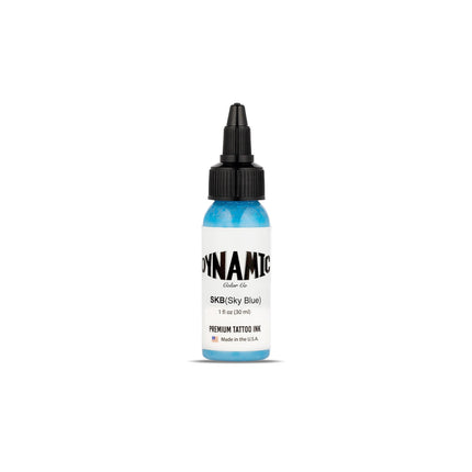 Tattoo Ink Dynamic Color Co. Azul cielo, 30 ml, vegano, fabricado en EE. UU.