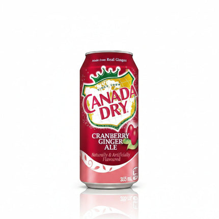 Bebidas Ginger Ale Cranberry Lata Canada Dry 355 ml | Apishop.cl