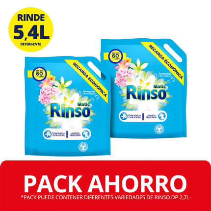 Detergente Líquido Hortensias y Flores Blancas Pack, L g