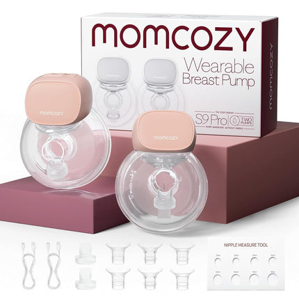 Extractor De Leche Eléctrico Momcozy S9 Pro Rosa 24mm 2 Unid