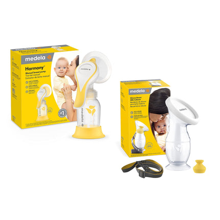 Extractor De Leche Manual Medela Harmony Con Colector De Silicona