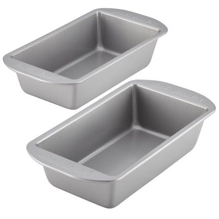 Juego de moldes antiadherentes para pastel de carne y pan Bakeware Farberware, color gris