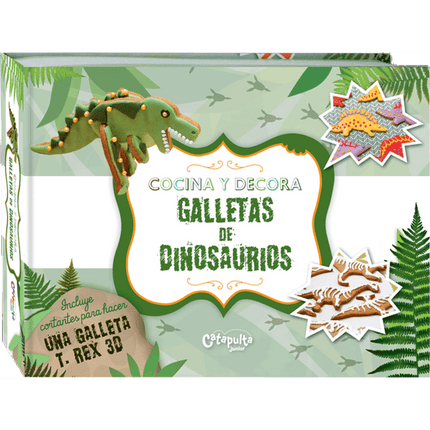 Cocina Y Decora Galletas De Dinosaurios