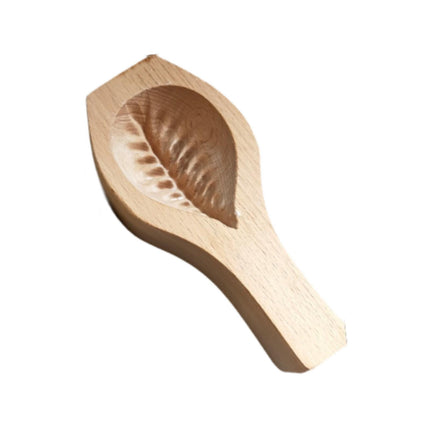 Molde De Madera Para Galletas Mamoul, Molde Para Festival De Pascua, Molde Para Hornear, Hojas Grandes Prensadas A Mano
