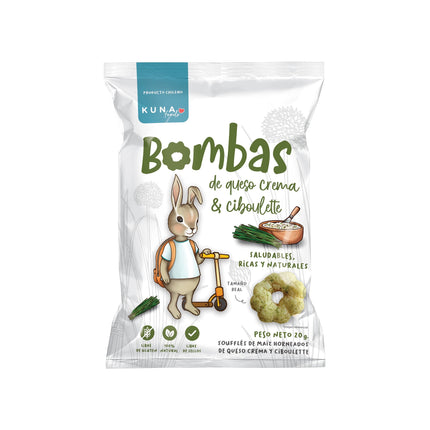 Caja Bombas Queso Crema & Ciboulette (24x20gr)