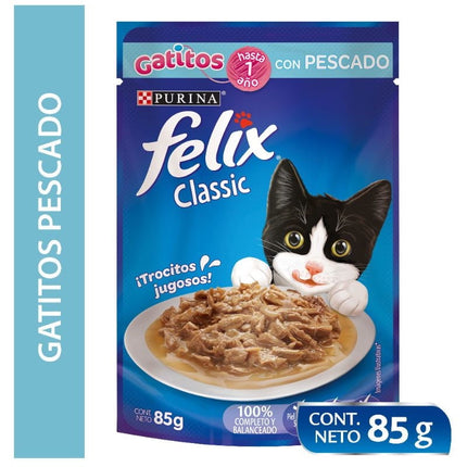 Alimento Húmedo Gatito Sabor Pescado Pouch