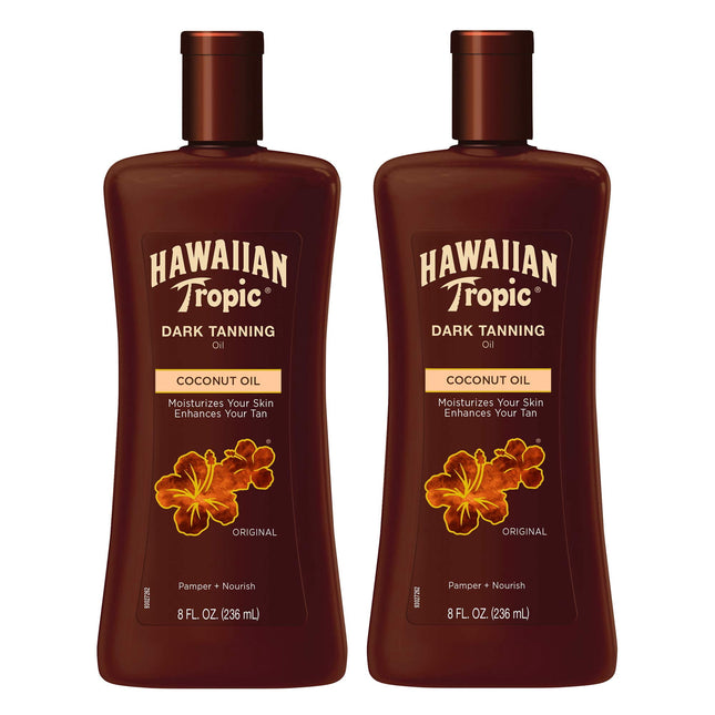 Aceite hidratante para el cuidado solar Hawaiian Tropic Dark Tanning 240 ml