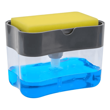 Dispensador De Jabon Líquido + Esponja Para Ayudin - Cocina Color Referencial