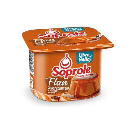 Flan Sabor Caramelo Pote, 110 g | Apishop